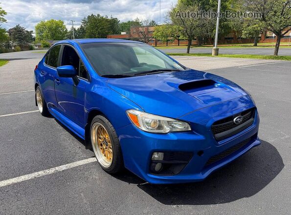 JF1VA1B60H9810770 2017 SUBARU WRX Blue Trasero izquierdo