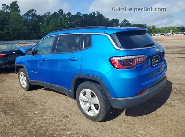 3C4NJCBB3MT604752 2021 JEEP COMPASS Blue Tył prawy