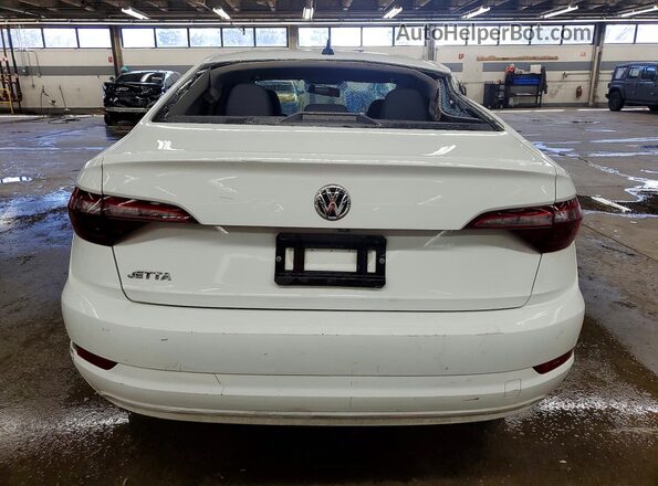 3VWCB7BU4LM006480 2020 VOLKSWAGEN JETTA White Вид салону спереду