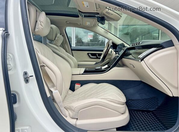 W1K6G7GB6MA045696 2021 MERCEDES-BENZ S Белый Вид сзади