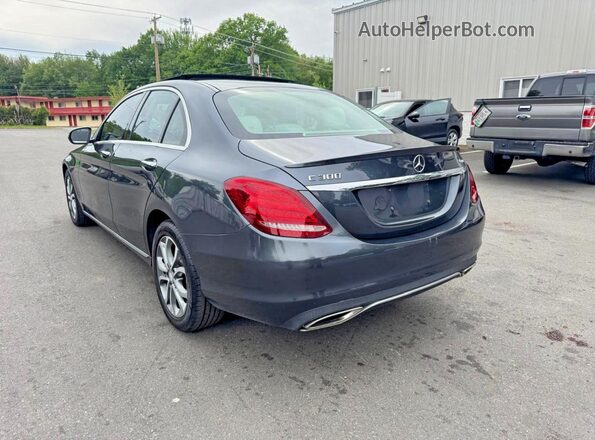 WDDWF4KB7GR151475 2016 MERCEDES-BENZ C Black Rear right
