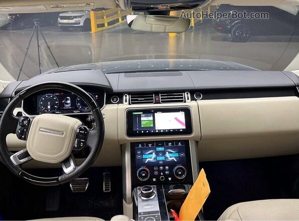SALGS2RU0MA430386 2021 LAND ROVER RANGE Серый Вид щитка приборов