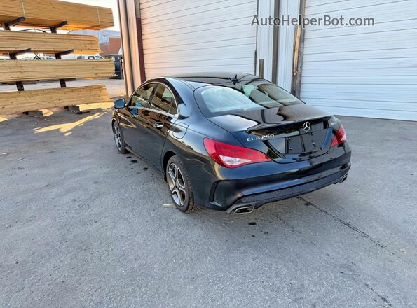 WDDSJ4GB0GN339106 2016 MERCEDES-BENZ CLA-CLASS Черный Передняя правая четверть