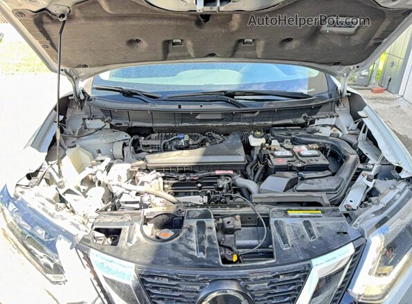 5N1AT2MV9JC845437 2018 NISSAN ROGUE Серебряный Вид панели приборов