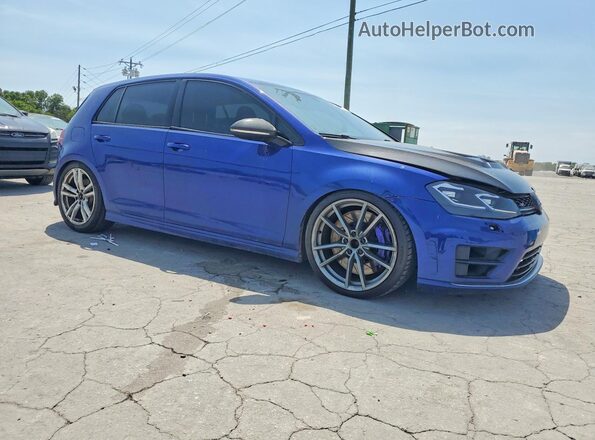 WVWWF7AU0HW171259 2017 VOLKSWAGEN GOLF Синий Вид спереди