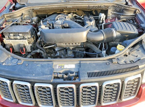 1C4RJFAG7HC956900 2017 JEEP CHEROKEE Red Widok naklejki z numerem VIN