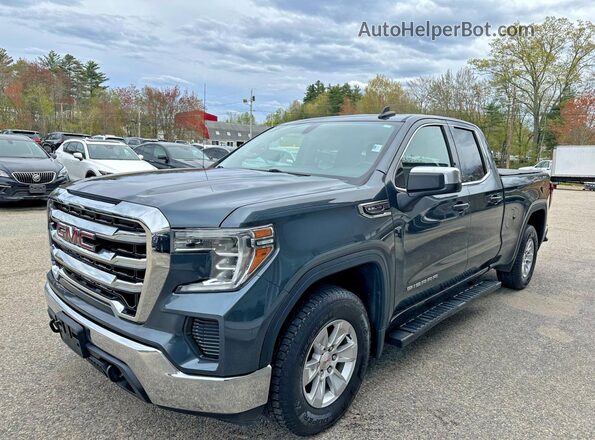1GTR9BED0KZ184150 2019 GMC SIERRA Синий Задняя левая четверть