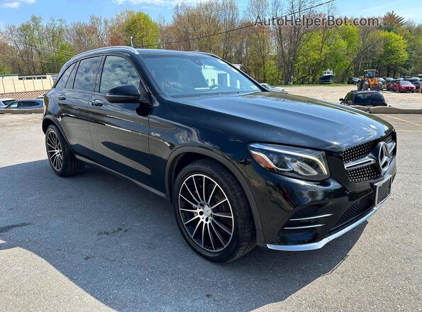 WDC0G6EB4HF197895 2017 MERCEDES-BENZ GLC-CLASS Black წინა ხედი