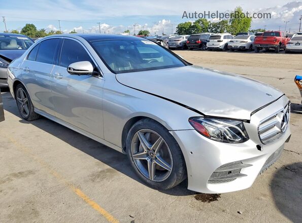 WDDZF4JB4KA514577 2019 MERCEDES-BENZ E Silver Widok z przodu