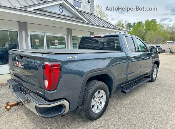 1GTR9BED0KZ184150 2019 GMC SIERRA Синий Передняя правая четверть