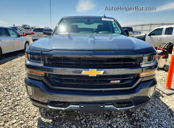 1GCVKREC3HZ230856 2017 CHEVROLET SILVERADO Gray Rear view