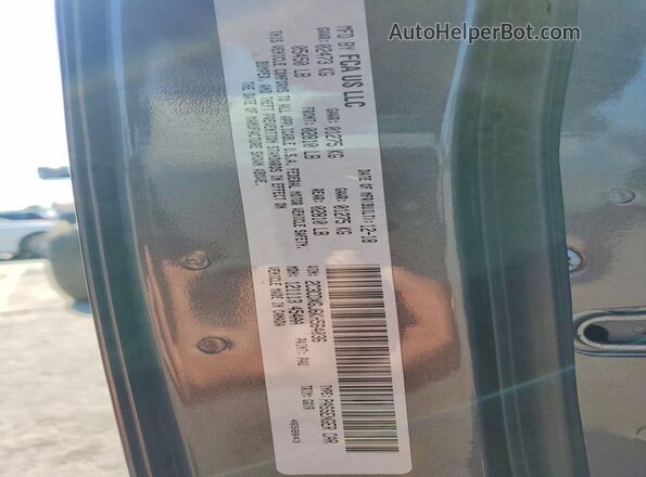 2C3CDXGJ6KH564036 2019 DODGE CHARGER Серый Вид наклейки с VIN-кодом