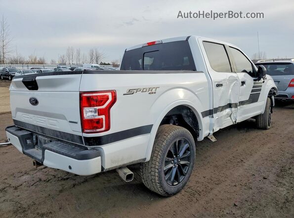 1FTEW1E49KFC35101 2019 FORD F150 Белый Задняя правая четверть