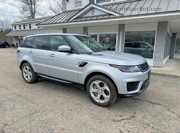 SALWR2RV8JA811916 2018 LAND ROVER RANGE Серебряный Передняя левая четверть