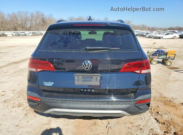 3VVDX7B23NM057190 2022 VOLKSWAGEN TAOS Black Widok wnętrza z przodu