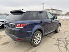2016 Land Rover Range Rover Sport Hse Blue vin: SALWR2VF1GA552189