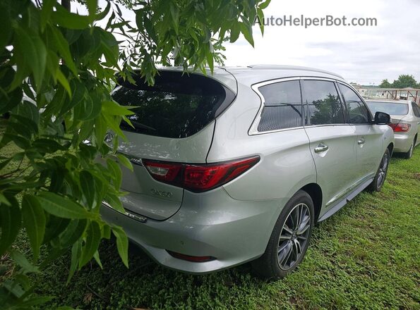 5N1DL0MMXJC513340 2018 INFINITI QX60 Серебряный Вид спереди
