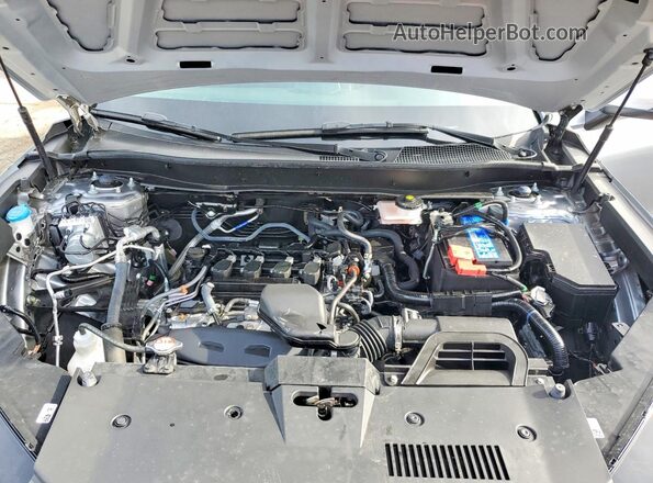 2HKRS4H72SH465010 2025 HONDA CRV Silver Widok naklejki z numerem VIN