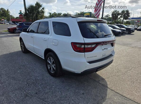 1C4RDHDG9GC361334 2016 DODGE DURANGO Белый Передняя правая четверть