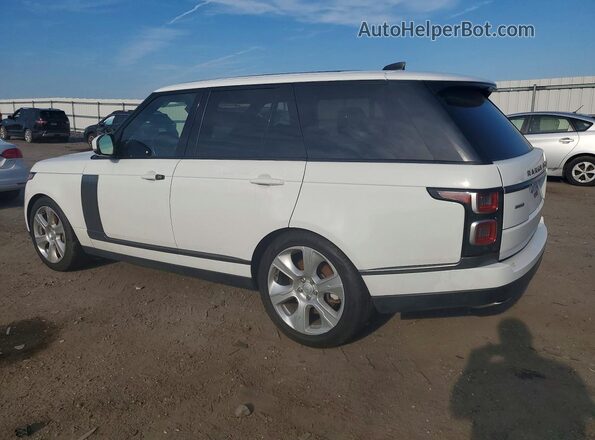 SALGS2RE9JA383721 2018 LAND ROVER RANGE ROVER White Rear right