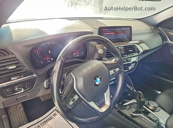 5UX2V1C06M9E06590 2021 BMW X4 Серый Вид щитка приборов