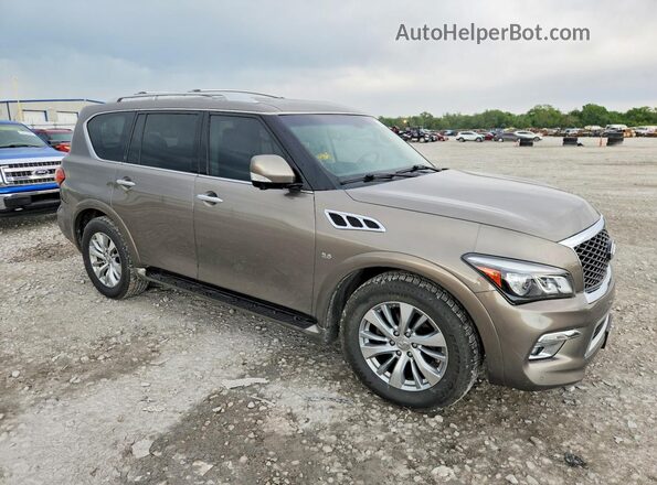 JN8AZ2NE3H9158242 2017 INFINITI QX80 Серый Вид спереди