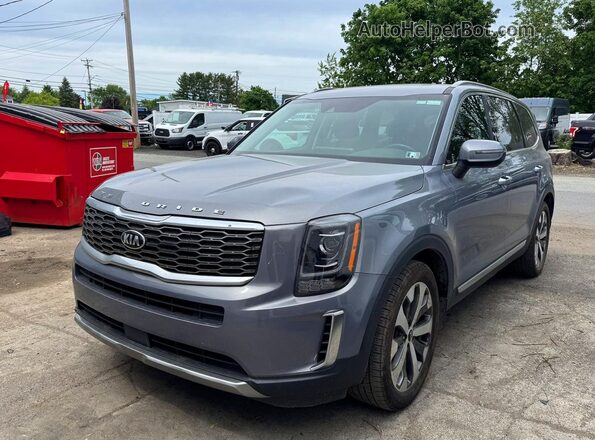 5XYP64HC0LG065187 2020 KIA TELLURIDE Charcoal Հետևի աջ