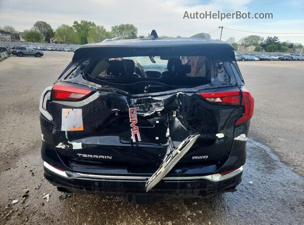 3GKALXEX5LL300509 2020 GMC TERRAIN Черный Вид салона спереди