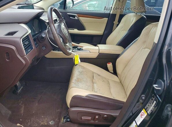 2T2BZMCA4GC013601 2016 LEXUS RX 350 Черный Вид панели приборов