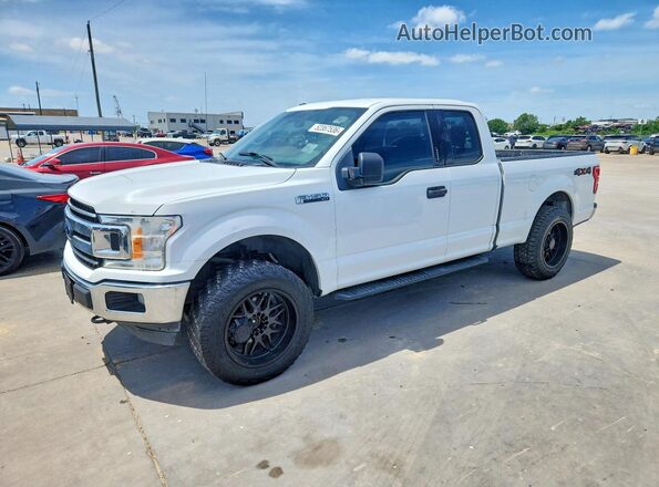 1FTEX1EPXJFD05744 2018 FORD F150 White Передня ліва чверть