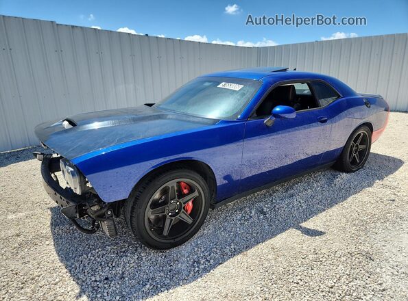 2C3CDZBT5JH205019 2018 DODGE CHALLENGER Blue 