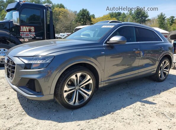 WA1FVAF12LD009176 2020 AUDI Q8 Gray Передня ліва чверть
