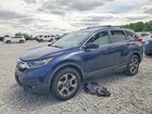 2019 Honda Cr-v Exl Blue vin: 5J6RW2H81KA000995