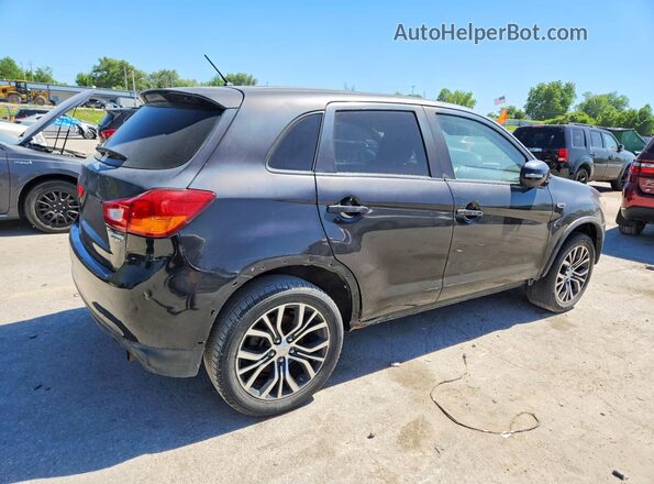 JA4AR3AU3GZ050341 2016 MITSUBISHI OUTLANDER Черный Передняя правая четверть
