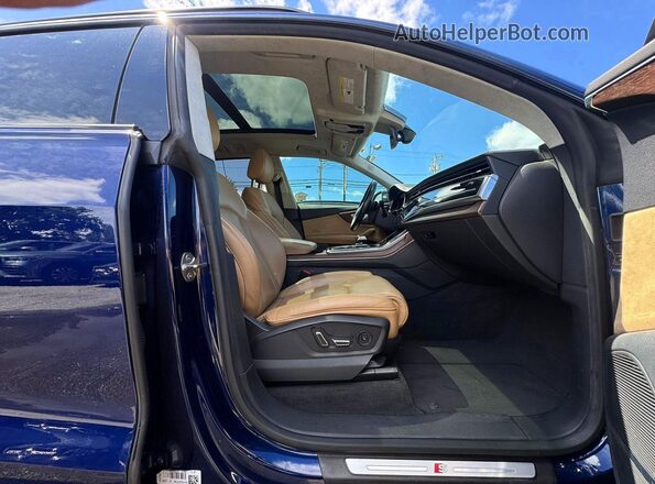 WA1FVAF18KD029107 2019 AUDI Q8 Синий Вид сзади