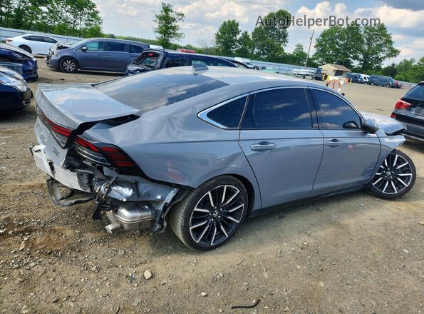 1HGCY2F81RA022807 2024 HONDA ACCORD Серый Передняя правая четверть