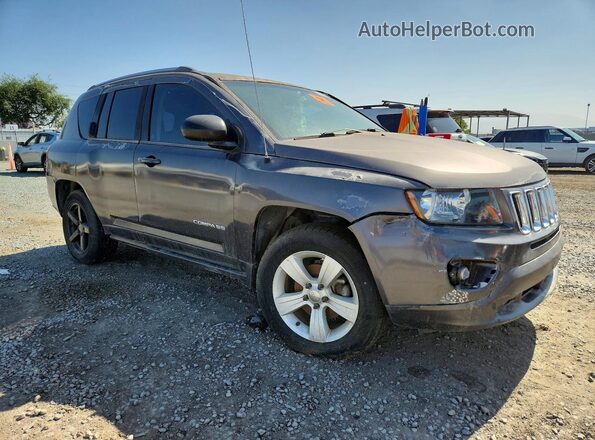 1C4NJDBB4HD142901 2017 JEEP COMPASS Серый Вид спереди