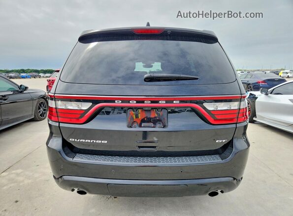 1C4RDHDG7KC824466 2019 DODGE DURANGO Black Widok wnętrza z przodu