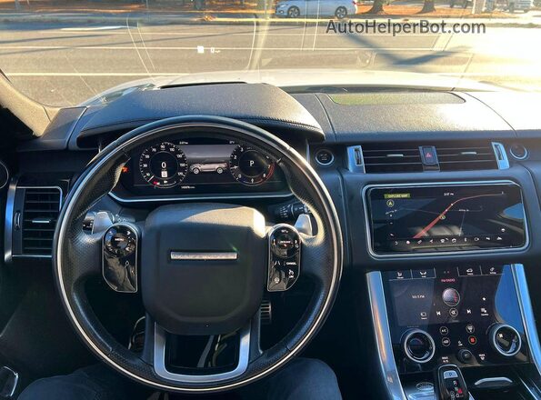 SALWR2RE6KA819563 2019 LAND ROVER RANGE White Vista del salpicadero