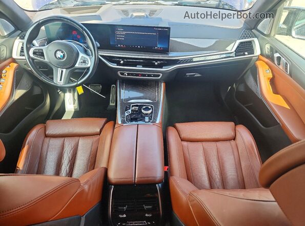 5UX33EU03R9T09335 2024 BMW X5 Синий Вид щитка приборов