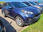 2017 Kia Sportage Lx Blue vin: KNDPMCAC5H7241438