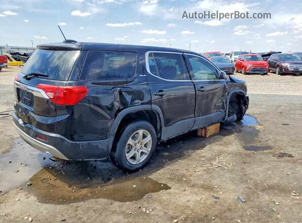 1GKKNKLA4KZ112247 2019 GMC ACADIA Черный Передняя правая четверть