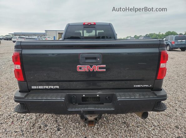 1GT42YEYXJF130861 2018 GMC SIERRA Черный Вид салона спереди