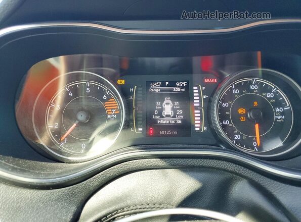 1C4PJLLB0KD486427 2019 JEEP CHEROKEE Серый Вид задних сидений