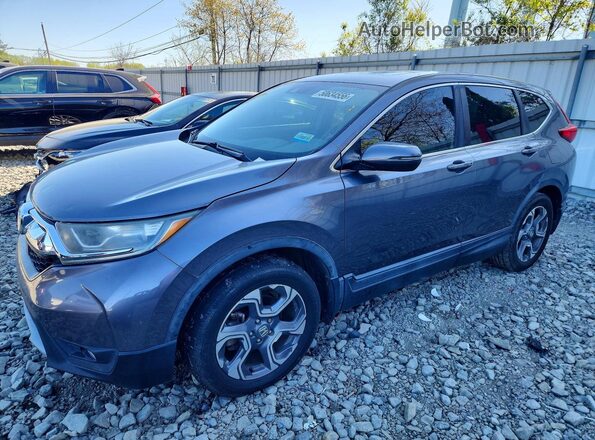 7FARW1H5XJE012644 2018 HONDA CRV Серый Задняя левая четверть