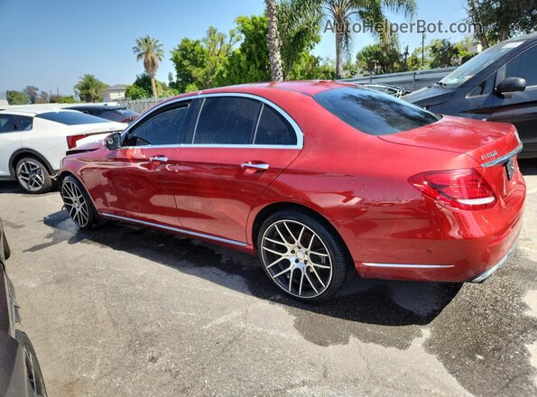 WDDZF4JB3HA204929 2017 MERCEDES-BENZ E Red 