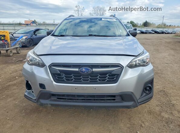 JF2GTAACXK8340699 2019 SUBARU CROSSTREK Серебряный Вид сзади