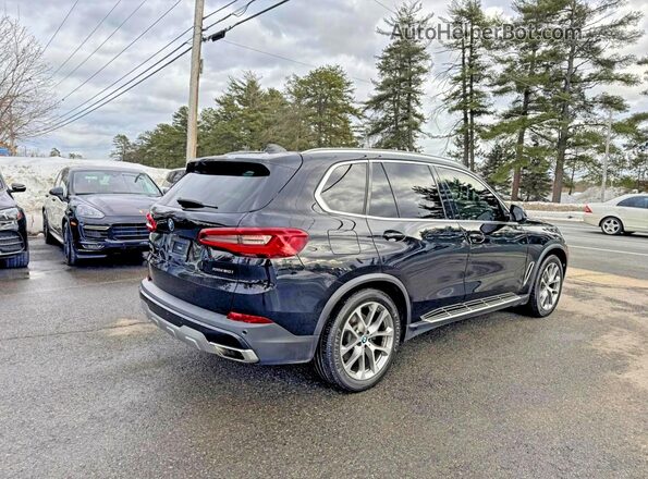 5UXJU2C51KLN65059 2019 BMW X5 Черный Передняя правая четверть