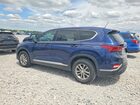 2019 Hyundai Santa Fe Se Blue vin: 5NMS23AD5KH106937