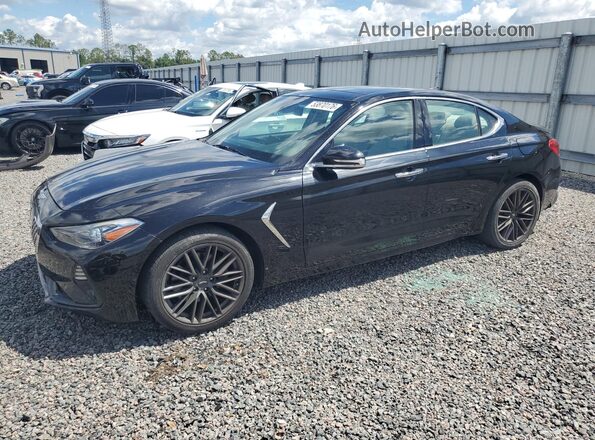KMTG34LA6KU021479 2019 GENESIS G70 Черный Задняя левая четверть